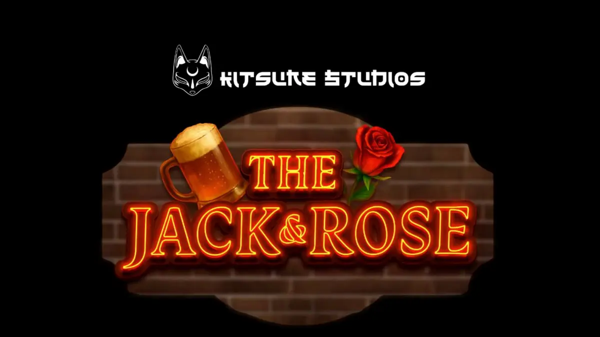 Cena atmosférica do slot The Jack & Rose com elementos de pub e fantasmas